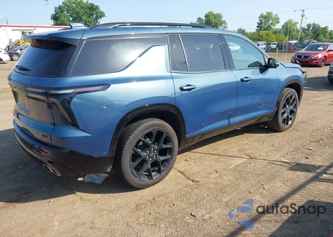 2024 Chevrolet Traverse Awd Rs z USA, uszkodzony, nr VIN 1GNEVLKS8RJ246204